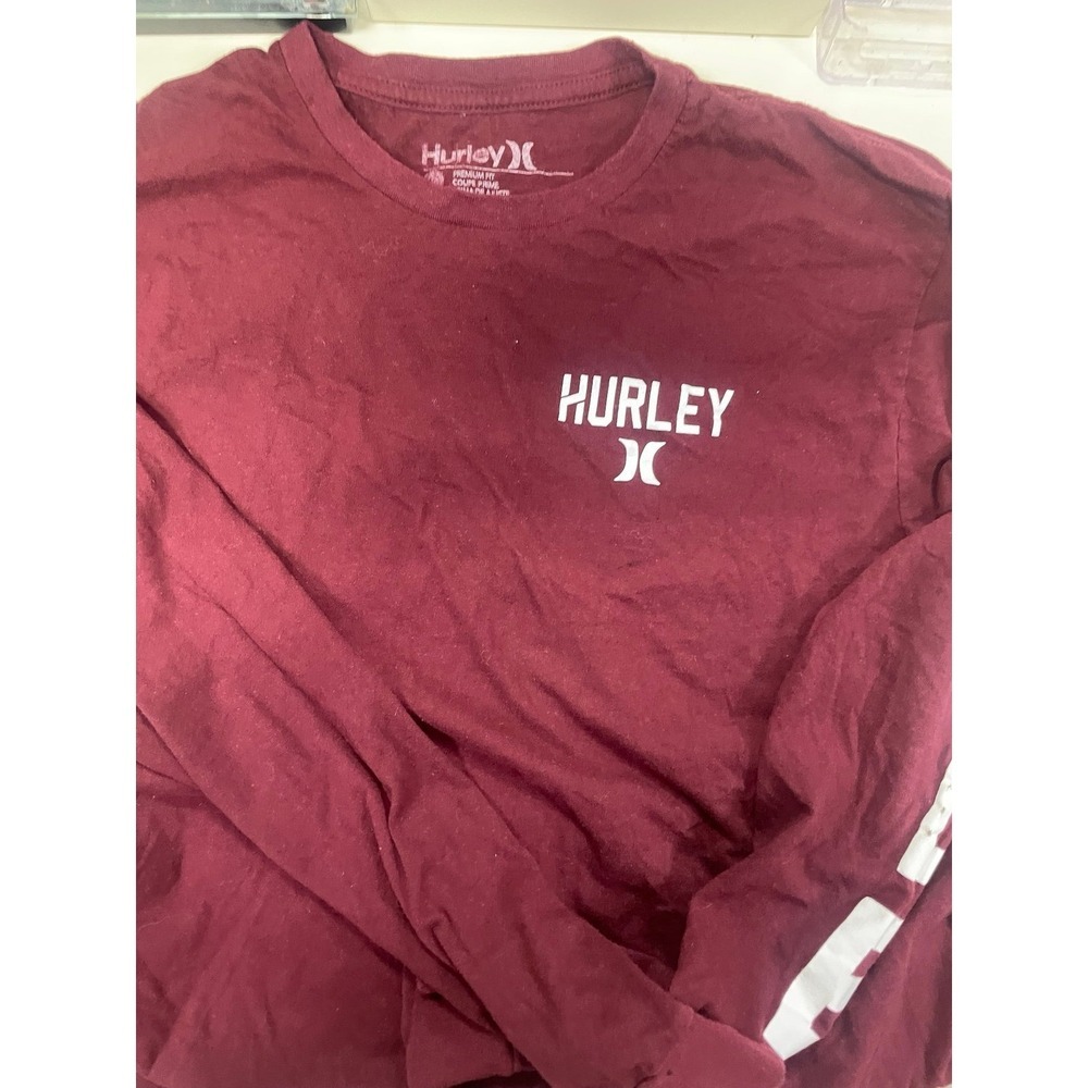 hurley long sleeve shirt‎ size large